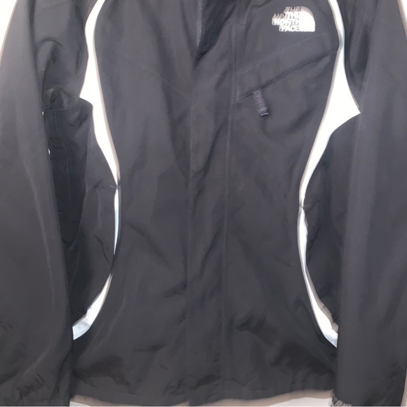The North Face Black White Shell Jacket Hooded S - Picture 13 of 14